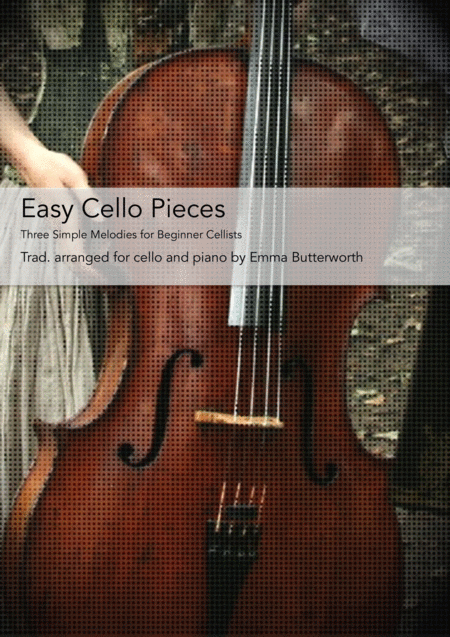 Free Sheet Music Three Easy Cello Pieces