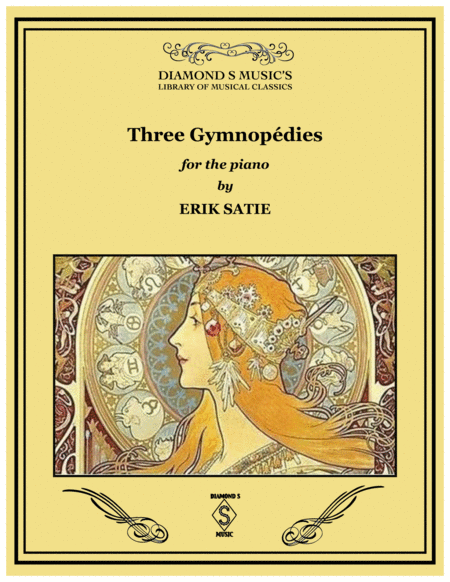 Three Gymnopedies By Erik Satie Piano Solo Sheet Music