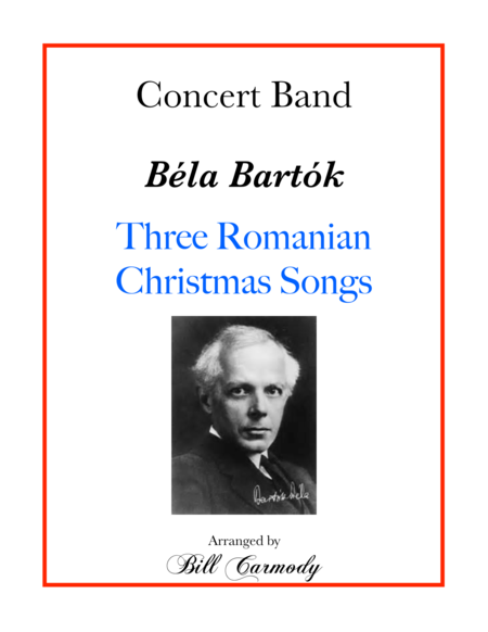 Free Sheet Music Three Romanian Christmas Songs