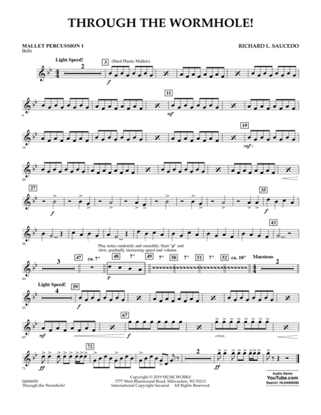 Through The Worm Hole Bells Sheet Music