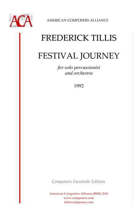 Free Sheet Music Tillis Festival Journey