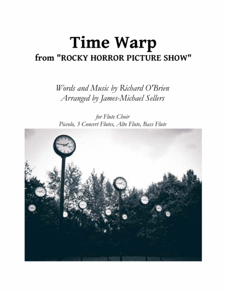 Time Warp For Flute Choir Sheet Music