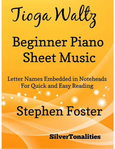 Tioga Waltz Beginner Piano Sheet Music Sheet Music