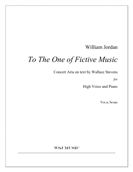 To The One Of Fictive Music Sheet Music