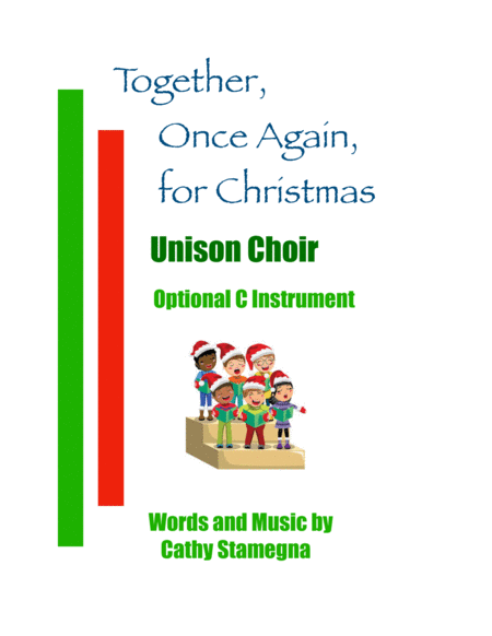 Together Once Again For Christmas Unison Choir Piano Acc Optional C Instrument Sheet Music