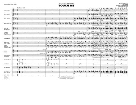 Touch Me Arr Paul Murtha Full Score Sheet Music