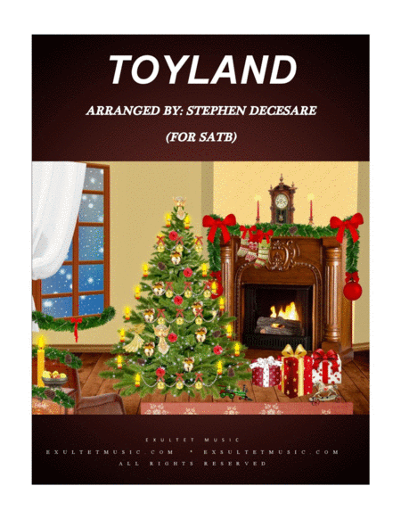Free Sheet Music Toyland For Satb