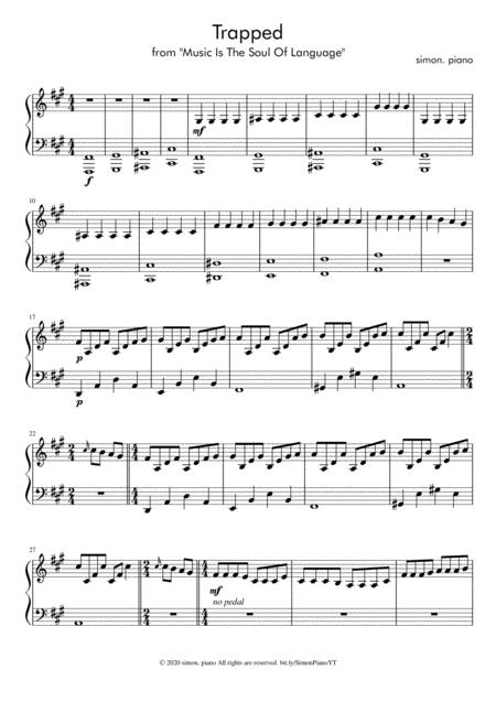 Trapped Sheet Music