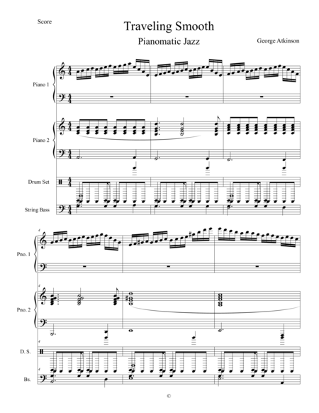 Traveling Smooth Pianomatic Jazz Sheet Music