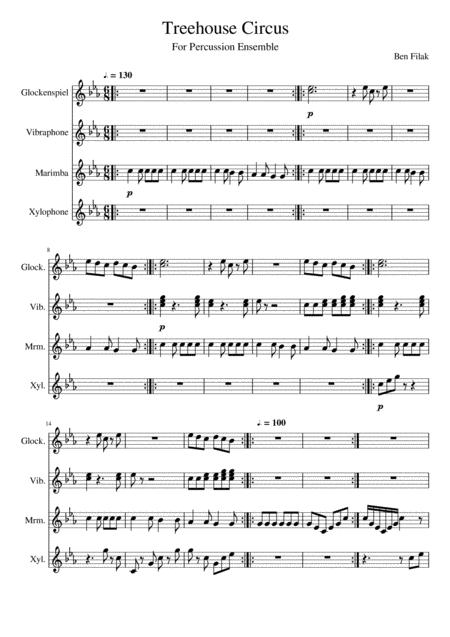 Treehouse Circus Sheet Music