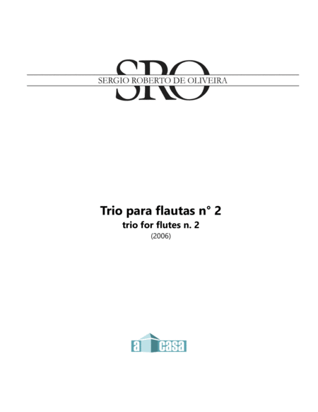 Trio Para Flautas N 2 Sheet Music