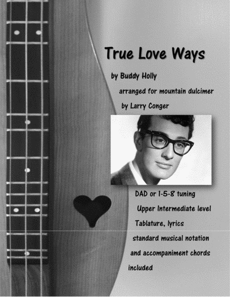 Free Sheet Music True Love Ways