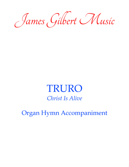 Truro Christ Is Alive Ora51 Sheet Music