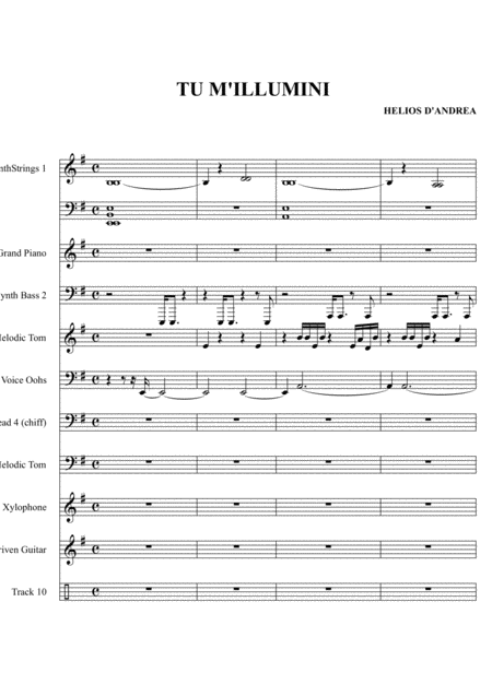 Tu M Illumini Sheet Music