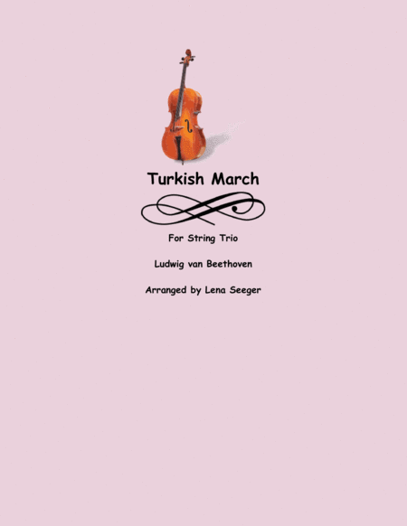 Turkish March Two Violins And Cello Sheet Music