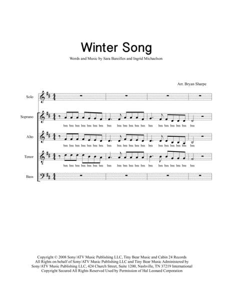 Turning Tables For Tenor Sax Sheet Music