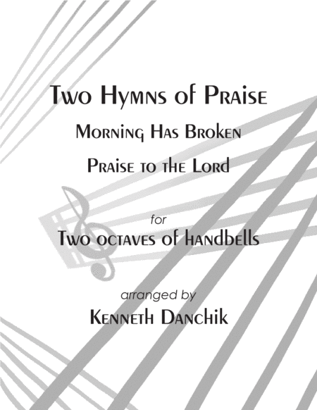 Free Sheet Music Two Hymns Of Praise