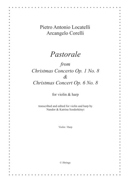 Two Pastorales From Christmas Concertos Sheet Music