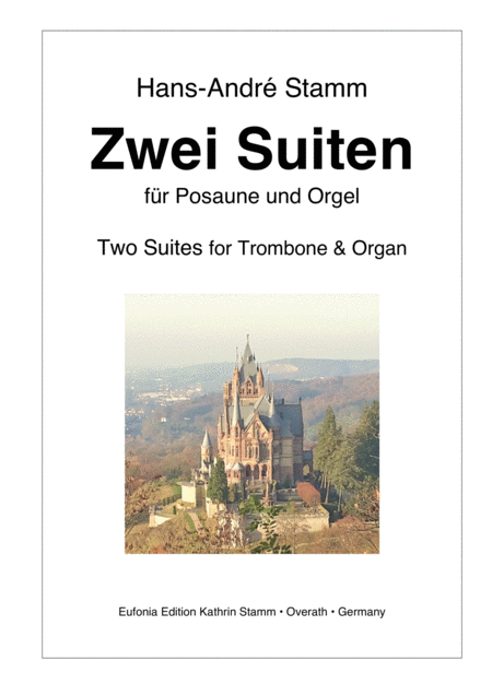 Two Suites For Trombone Organ Sheet Music