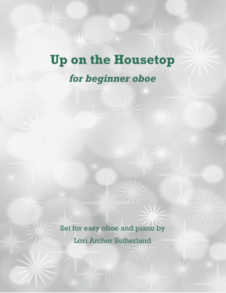 Free Sheet Music Up On The Housetop For Easy Oboe Piano