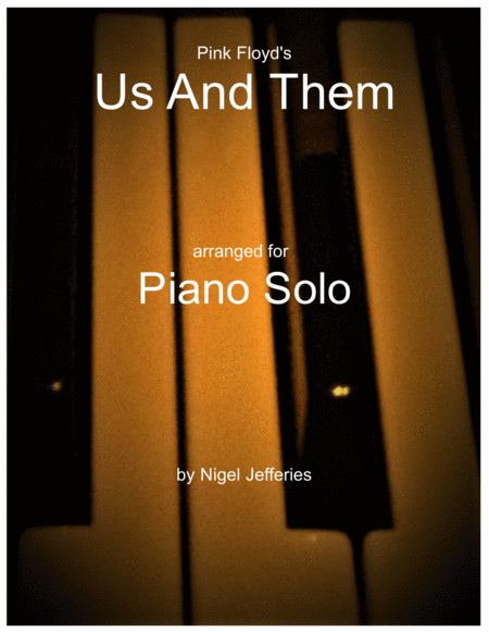 Us And Them Arranged For Piano Solo Sheet Music