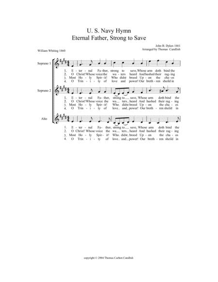 Us Navy Hymn Sheet Music