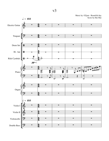 V3 Sheet Music