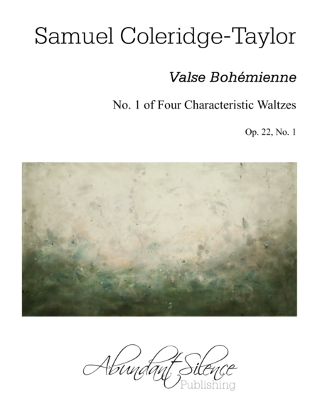 Valse Bohmienne Sheet Music