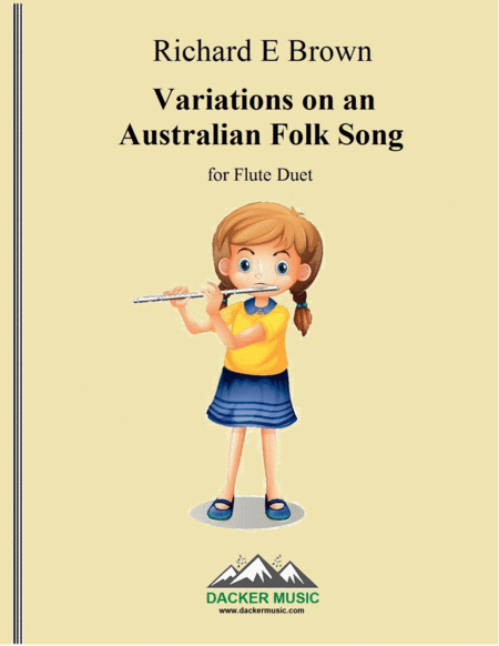 Variations On An Australian Folk Song Sheet Music