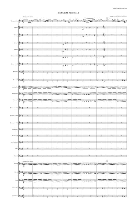 Vasilly Brandt Trumpet Concert Piece No 2 Arrenged By Khuushaan Batzaya Sheet Music