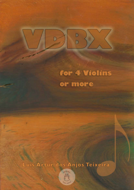 Vdbx For 4 Violins Or More Sheet Music