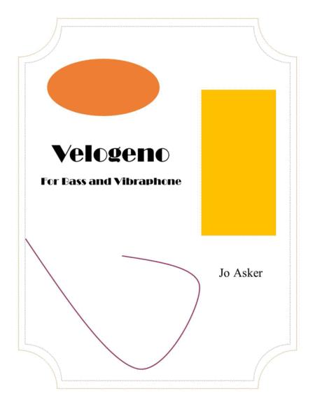 Velogeno And Fugue For Double Bass And Vibraphone Sheet Music