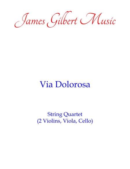 Via Dolorosa St Sheet Music