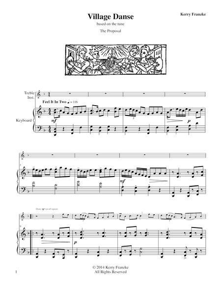 Village Danse Sheet Music