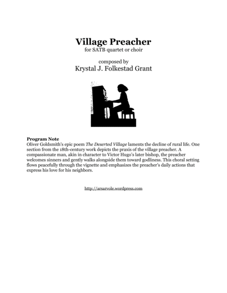 Village Preacher Sheet Music