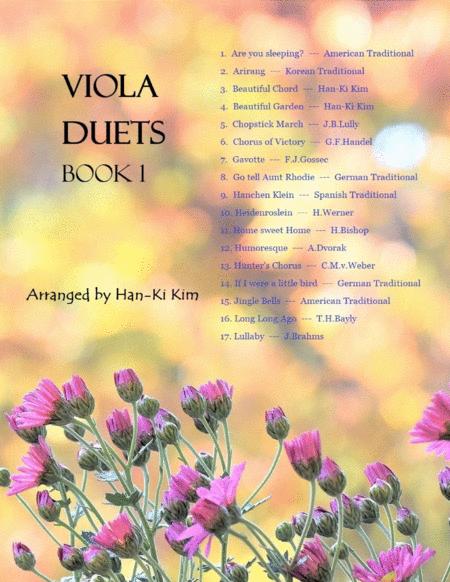 Free Sheet Music Viola Duets Book 1