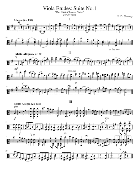 Viola Suite No 1 Sheet Music