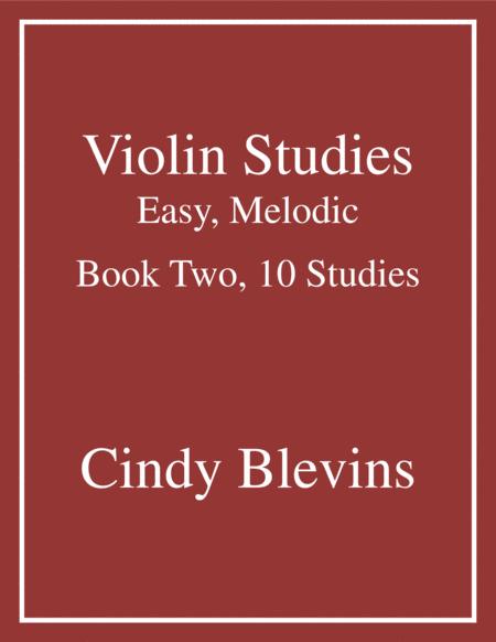 Free Sheet Music Violin Studies Easy Melodic Book Two 10 Studies