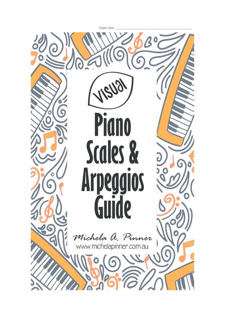 Visual Scales And Arpeggios Guide Book For Piano Sheet Music