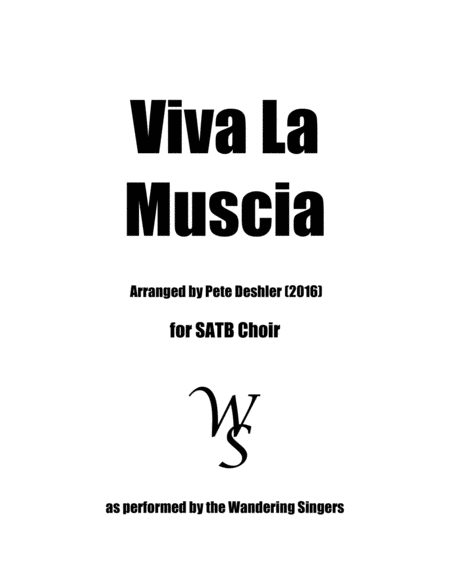 Viva La Musica Sheet Music