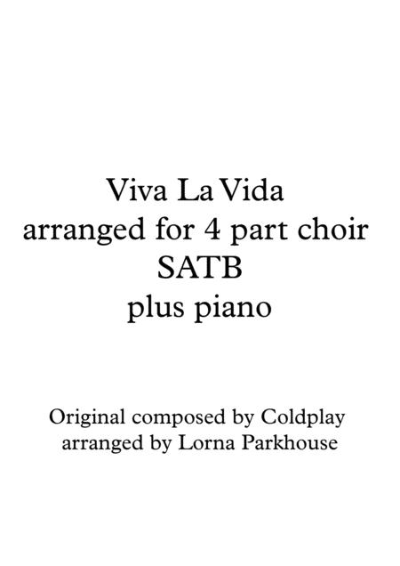 Viva La Vida Coldplay Sheet Music