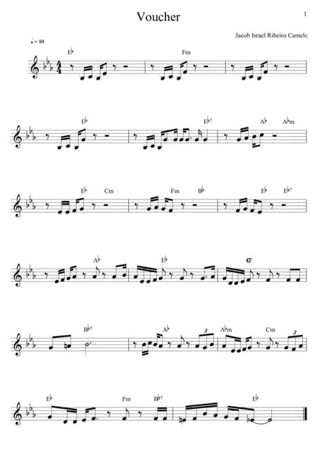 Voucher Sheet Music