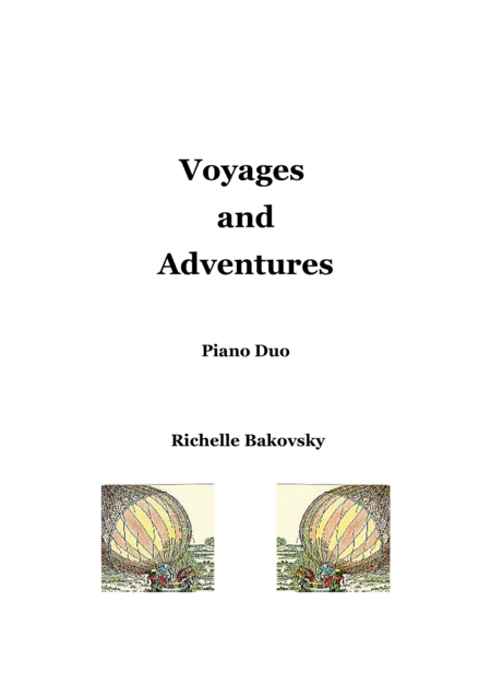 Free Sheet Music Voyages And Adventures For Piano Duo