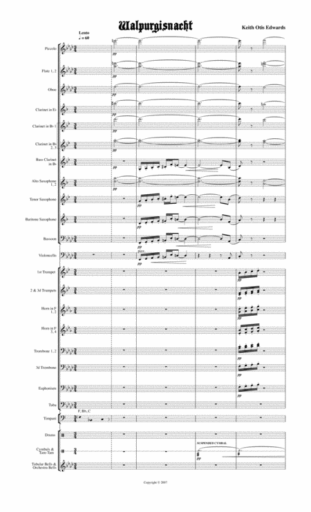 Walpurgisnacht Sheet Music