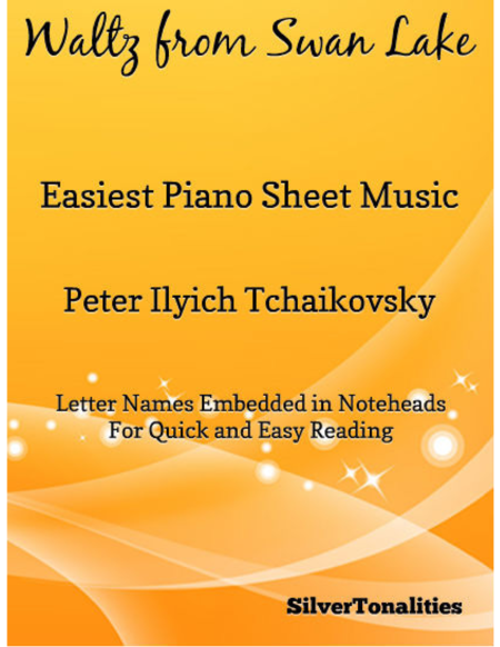 Free Sheet Music Waltz From Swan Lake Easiest Piano Sheet Music