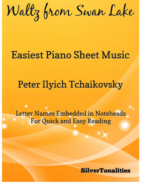 Waltz From Swan Lake Easiest Piano Sheet Music Sheet Music