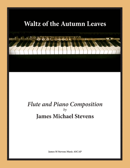 Waltz Of The Autumn Leaves Flute Piano Sheet Music