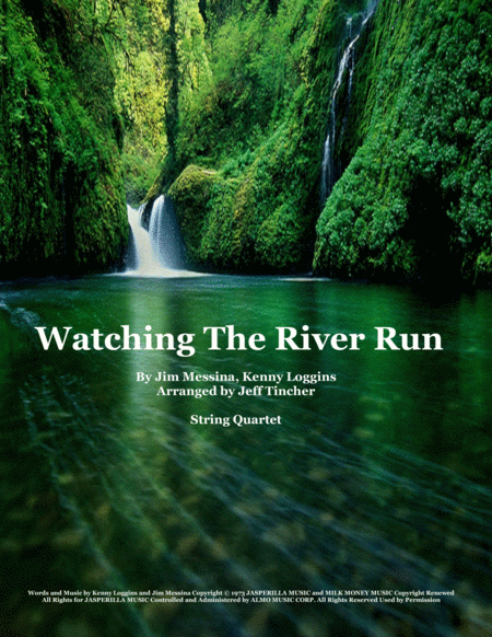 Free Sheet Music Watching The River Run