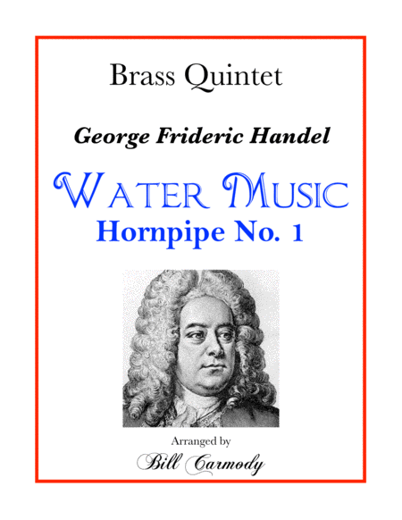 Free Sheet Music Water Music Hornpipe Nr 1