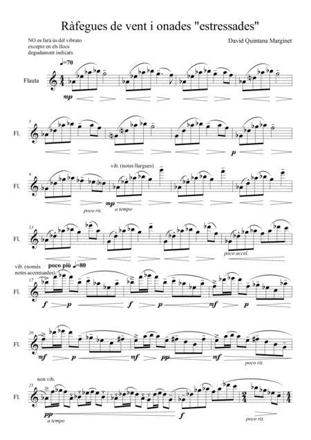 Waves And Windblowns Sheet Music